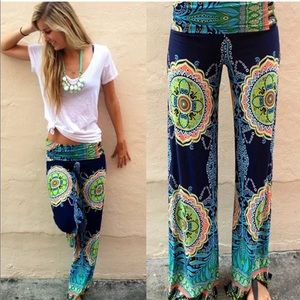 Palazzo Pants. Boho/Indie. Size Med (these run small) NWOT